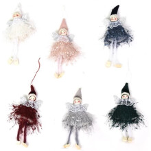 Hängende Ornamente – Engelpuppe – 6-teilig – Weihnachtsdekoration – Gemischt