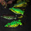 Fishing Double Propellers Legs Frogs Lures Baits-Color 3 8