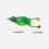 Fishing Double Propellers Legs Frogs Lures Baits-Color 3 4