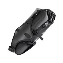 NEWBOLER Bicycle Saddle Bag Holder Large Capacity Waterproof Bicycle Bag Quick-Release Rear Pannier Rack for MTB Road Bike A