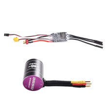 Silnik Bezszczotkowy O Dużej Prędkości 3650 6400 KV i Regulator Bezszczotkowy 75 A do Modeli do Arrma do HSP Redcat Rc4wd do do Axial