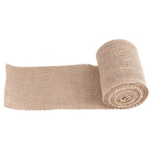 300 cm Jutebandrolle, Naturjuteband für Bastelarbeiten, Hochzeitsdekoration, Weihnachtsdekoration, Geschenkverpackung (10 cm)