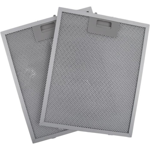 Set mit 2 Dunstabzugshaubenfiltern, Metallgewebe, 320 x 260 mm, Dunstabzugshaubenfilter