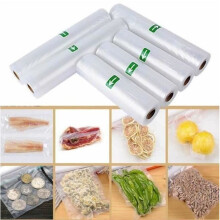 Vakuumbeutel – 6er-Pack – 20 x 500 cm – 28 x 500 cm – wasserdichtes PE-Nylon