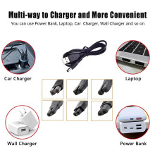 16 PCS Replacement Power Cord 5V Charger USB Adapter Set for All Kinds Electric Hair Clippers Shaver Beard Trimmer