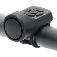 SURENHAP Universelle elektrische Fahrradhupe – USB-Aufladung – 4 Klingelmodi – Alarm