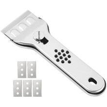 Keramik-Kochfeldschaber – Glasschaber mit 5 Klingen zum Reinigen von Keramik-Kochfeldern | Schaber für