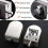 Stainless Steel Latch for Frameless Glass Doors 8-12mm Thick 3