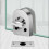 Stainless Steel Latch for Frameless Glass Doors 8-12mm Thick 5