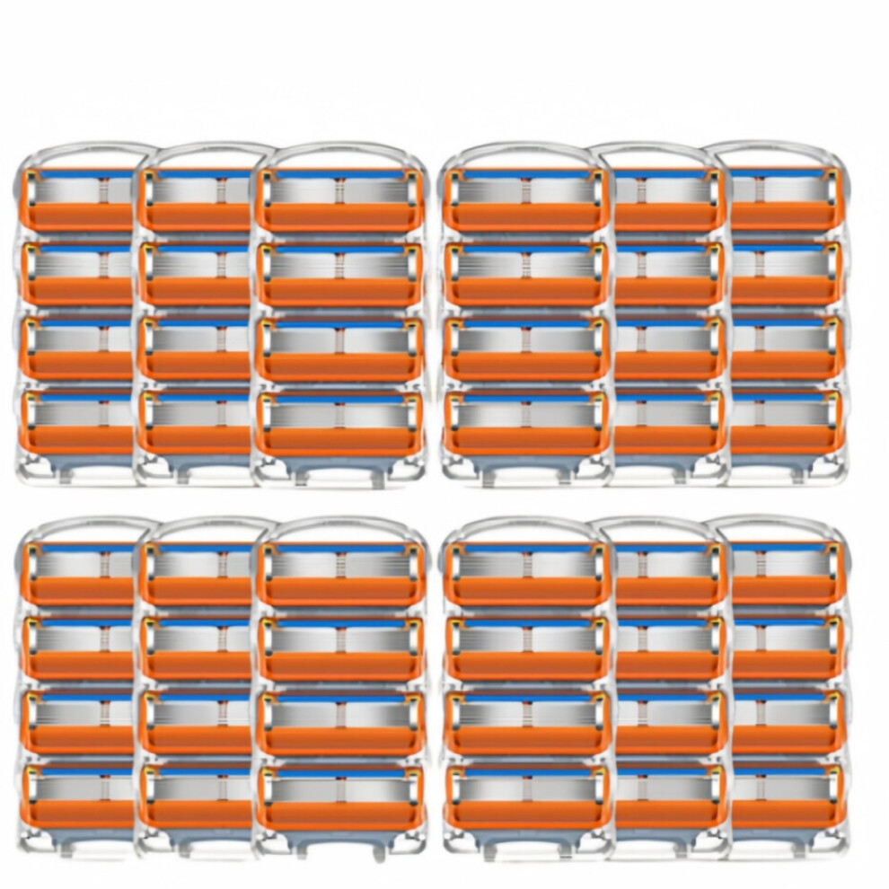 96PCS 5-blade razor cartridges, compatible with the Gillette Fusion 5 razor.