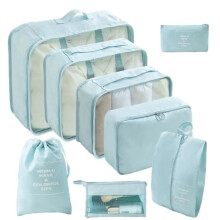 Reiseorganizer – Noname – 8er-Set – Wasserdicht – Praktisch – Langlebig