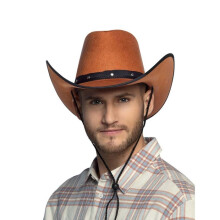 Brauner Cowboyhut für Erwachsene – Modeaccessoire – 232518 – Outdoor