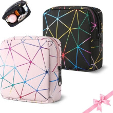 Kulturbeutel – Nicht näher spezifiziert – Mini-Reisebeutel – PU-Material – Mit Reißverschluss – Unisex