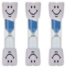 Zahnbürsten-Timer, 3-Minuten-Zahnsanduhr für Kinder, Zahnbürsten-Sanduhr