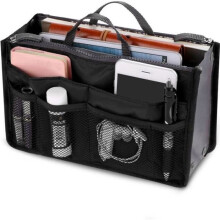 Taschenorganizer - Noname - Schwarz - Tragbar - Kompakt - Mehrere Fächer