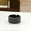 Odorless Outdoor Ashtray - Black Metal Cigarette Container 2
