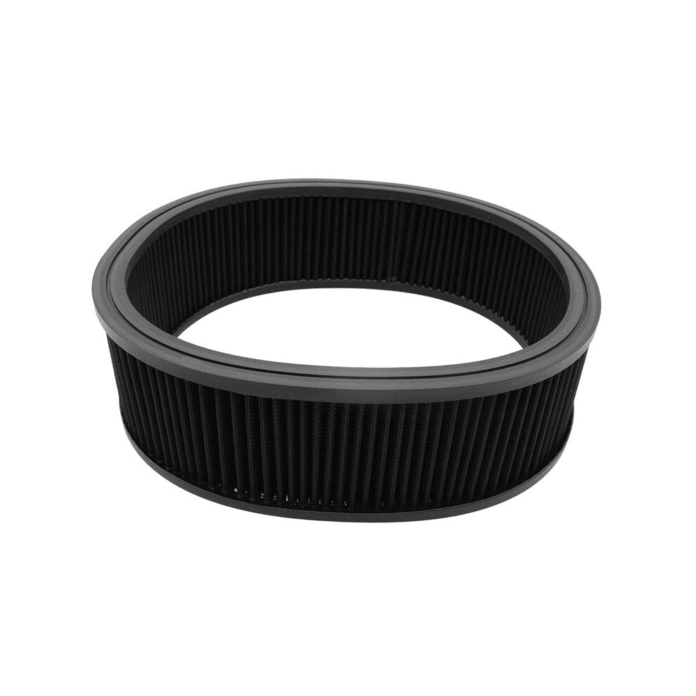 Universal Washable Air Cleaner Elements Replacement Filter 14Inch By 4Inch High Flow Round Air Filters Auto Accessories 4713075849028