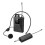 Cuffie con microfono wireless UHF con display digitale a LED, trasmettitore e ricevitore - CDSX 2