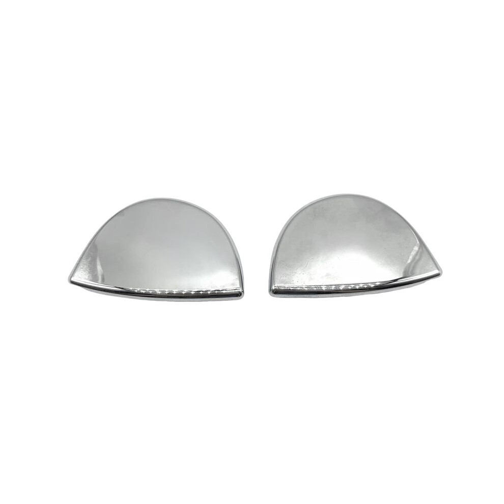 1Pair Front Headlight Washer Nozzle Caps Trim Cover 61679805541 61679805542 For Countryman R60 R61 2010-2016 Chrome 6033145589882