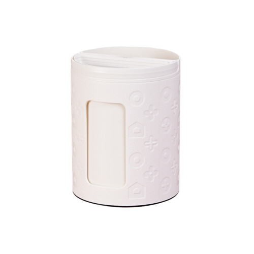 Multifunctional Desktop Tissue Box, Compatible Remote Control Organizer (White) :White Surprise Gift 1