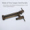 Antique brass folding kitchen faucet with double joint swing arm 5