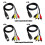 Zuverlässiges-50 cm DIN6P-Stecker auf 4RCA-Stecker 4