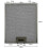 Belling Universal Grease Filter 320x260mm - Compatible with Most Range Hoods - 3 Pack 4