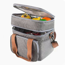 Isolierte Tasche - HAUTSTORE - 12 l - Doppellagig - Picknick - Großes Fassungsvermögen