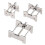 3 Sizes Adjustable Watch Movement Holder Watchmakers Repair Tool Large Medium and Small Movement Fixed 6