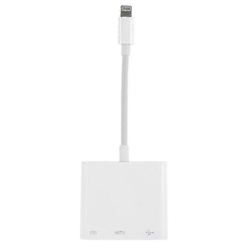 Digital AV adapter for Lightning to HDMI and USB conversion 1