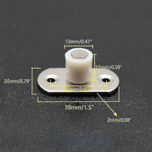 Sliding door guide wheels 4pcs nylon rollers for easy installation 1