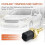 Sensore livello liquido di raffreddamento per Stavic 2006-, compatibile con Kyron 4