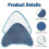 Steam mop replacement pads for Hoover WH21000, microfiber 6-pack 2