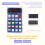 DIY Calculator Kit LED Display Calculator Electronic Making with Batteries for Learn Soldering Assembly Practice A 3