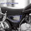 Side cover compatible with Suzuki GN125 - Black motorcycle battery frame panel 5