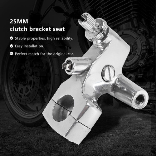 Supporto leva per Honda Shadow 600 VT750, 1 pollice, lega d'argento 2