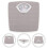 High capacity weight scale for home gym 130kg limit 2