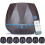 Diamond-Patterned Wood Grain Remote-Controlled Ultrasonic Humidifier, Aromatherapy Diffuser, Automatic Alcohol Sprayer With Led Light, Capacity: 400M 3
