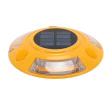 Luce per marcatore stradale solare IP68 6 V 1,8 W verde 12,5 cm
