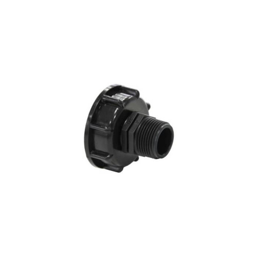 S60x6-Verschraubung mit 1"-Außengewinde - 26x34-