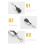 433Mhz Code Copy (2-Pack) Compatible Maserati 4-Button Anti-Theft Alarm Wireless Key Compatible Remote :433MHz Copy Code Surprise Gift 3