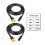 Flexibler XT60-Stecker auf DC7909-Buchse,-3m männlicher Kopf 4