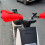 Schnell montierte Motorrad-Handschützer. Starkes-Grün 6