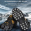 Verstellbare Winter-Traktionsstollen mit Metallspikes für 8