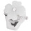 White  Round Dial Finger Ring Quartz Watch For Lady 2