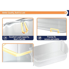 240356402 Refrigerator Door Bin Top Replacement Upgraded for  Door Shelf Replacement Refrigerator Door Shelves