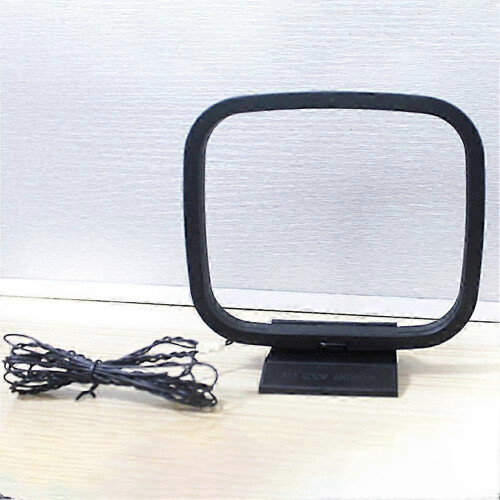 Antenna stereo a loop per Sony Sharp con connettore a 3 pin per FM e AM 2