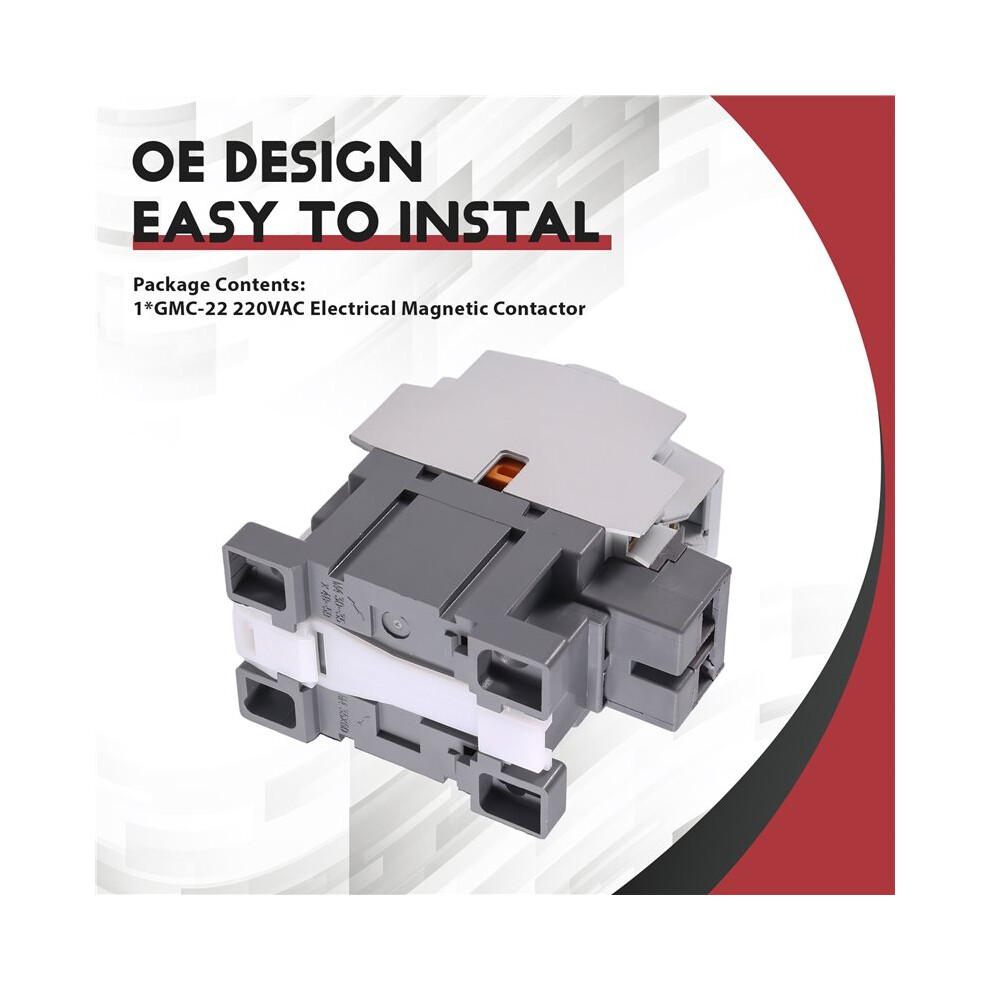 22 220Vac Electrical Magnetic Contactor Three Phase For Protecthome Improvement And Electrical Equipment 4712806654153