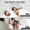 CPAP podbradník proti chrápaniu - Deluxe White Mouth Support 4