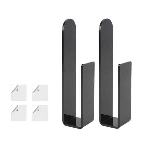 2PCS Acrylic Wall Mounted Hat Hook, Baseball Hat Organizer, Multi-Purpose Hat Holder, for Baseball Cap, Hat Hangers A